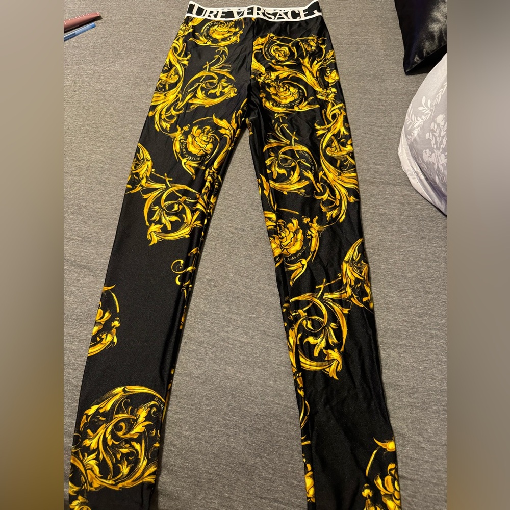 Versace couture leggings size 6